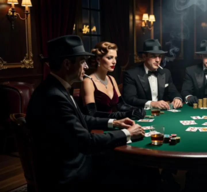 Tematikus póker este film noir és kaszinó hangulattal